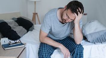 a man has prostate problems
