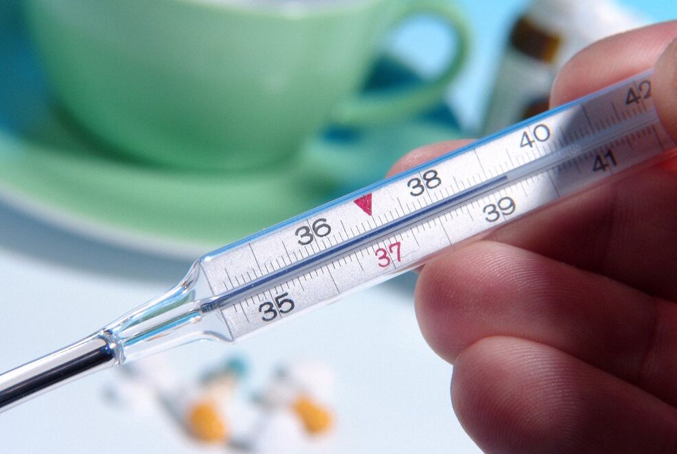 Examination of prostate secretion will be incorrect at body temperature above 39°C